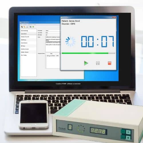 Curatron 3D PEMF system programmable via laptop or mobile device