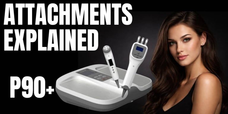 OlyLife Tera P90 Plus attachments explained with visual guide to what each attachment does